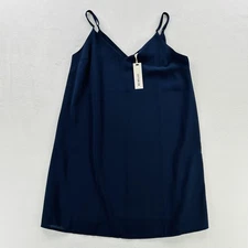 Cotton On Dress Womens Small Blue Slip Cami Adjustable Straps Polyester