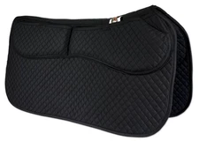 Thermoregulating Western Saddle Pad, Machine Washable Contoured Fit, Water Ab...