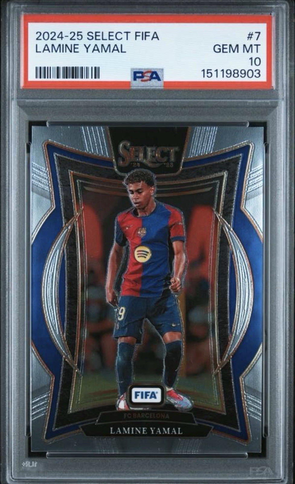 2024-25 Lamine Yamal Select FIFA✨✨ PSA 10✨✨