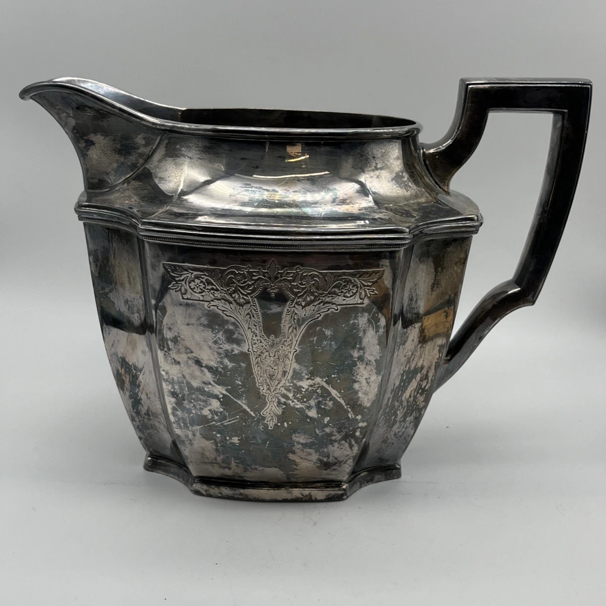 1847 Rogers Bros Antique US Silver-Plated Pitchers & Jugs for sale