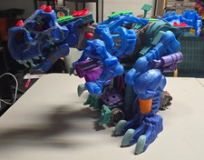 Fisher-Price 30" Imaginext Ultra T-Rex Blue Ice Dino 2015 Mattel Light/Sound
