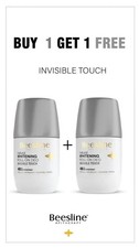 Beesline Whitening Roll-On Deodorant Invisible Touch 50  ml   1 1 Free
