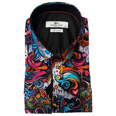 Claudio Lugli Guitars And Hearts Shirt schwarz