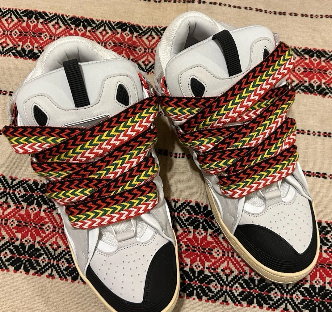 Lanvin — Lanvin Curb Sneakers Sz 14/48