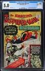 Amazing Spider-Man #14 CGC 5.0 1st appearance of the Green Goblin 1964