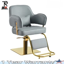 Adjustable Elegant Barber Chair Salon Chair for Hair Stylis with Hydraulic Pump