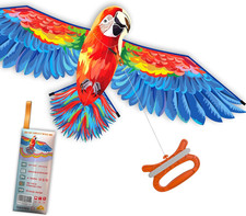 - 3D Lifelike Style Bird/Eagle Kite, Super Easy to Fly With, Ideal for Kids, Adu