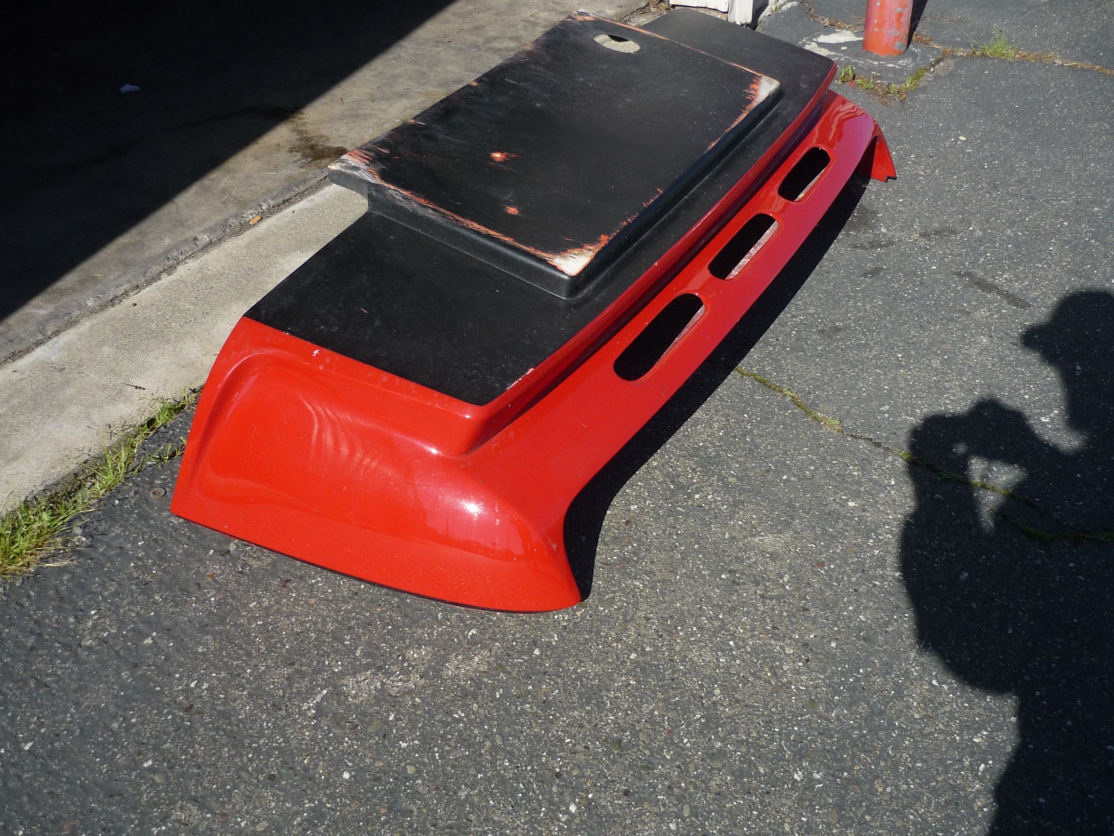 Ferrari 308 - Front Lower Nose Panel /Spoiler RED - P/N  61182900