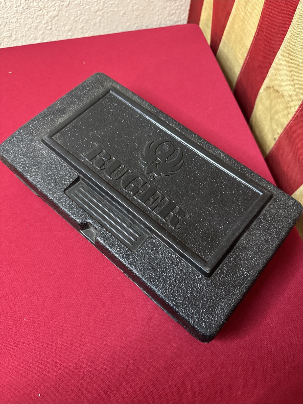 Ruger Mark III Hunter 10160 22 LR Molded Plastic Pistol Box Hard Case F955