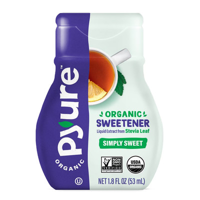 Pyure Organic Liquid Stevia Extract Sweetener   1.8 fl oz