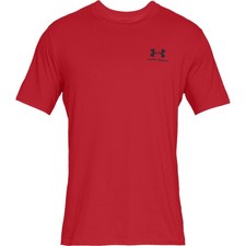 Under Armour 1326799 Men's UA Sportstyle Left Chest T-Shirt, Red, 2X-Large