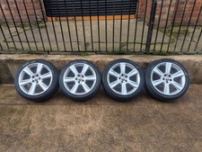 JAGUAR XE X760 SET OF 4 18" ALLOY WHEELS WITH TYRES GX73-1007-DA