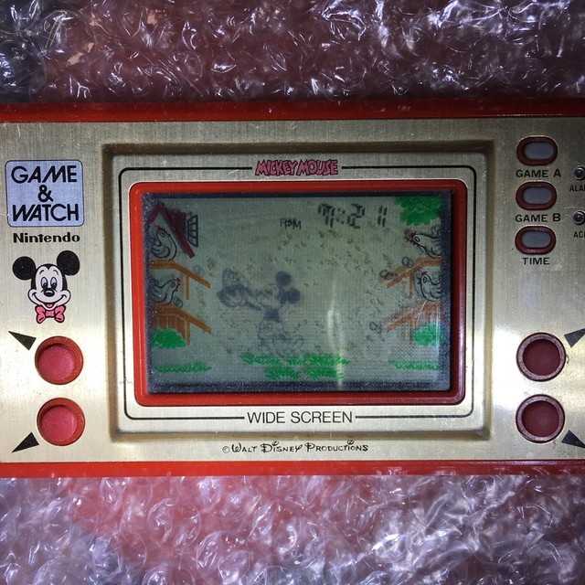 1981年GAME&WATCH MICKEY MOUSEゲームウォッチ　ミッキー Nintendo Game & Watch Mickey Mouse 1981 Vintage jp | eBay