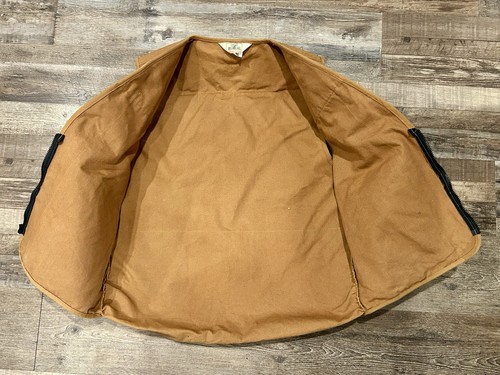 Vintage Redhead Bird Duck Hunting Cargo Utility Vest Brown Mens Medium - Picture 3 of 6