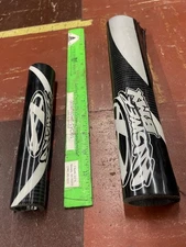 Answer BMX Frame Pads 1990's grey 2piece used nbl race