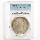 1879-O Morgan Dollar $1 AU55 PCGS *Very Nice Original Coin!