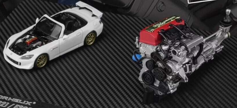 MOTORHELIX エンジンカーキット S2000 値下げ！！　激レア　新品未使用　京商　HONDA 1/18 ニューフォーミュラレッド 2007 タイプS S2000 ホンダ ホビーラジコン