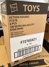 Factory Sealed Hasbro Case 6x Star Wars Retro Han Solo Endor Rare-F7276 Kenner