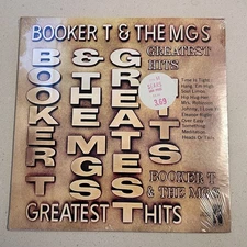 SEALED!! BOOKER T. & THE M.G.s "Greatest Hits" US Funk Rock Lp STAX STS 2033