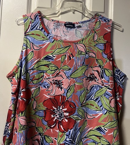 Edizioni Basic ~ Donna ~ Top ~ 2X ~ Camicetta ~ Senza maniche ~ Vintage - Foto 18 di 24