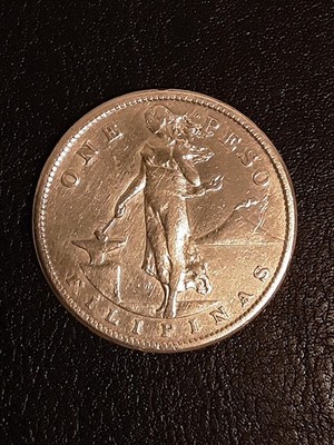 Philippines One Peso silver coin 1907-S