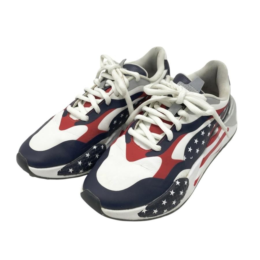 Puma RS-G USA White Spikeless Golf Shoes Size 9.5 US 25.5cm