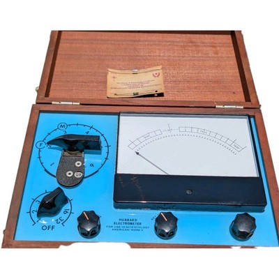 Vintage Scientology American Mark V E-Meter Hubbard Electrometer