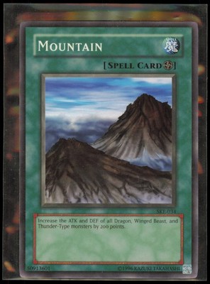 Yu-Gi-Oh Starter Deck: Kaiba Evolution Mountain #SKE-034 Near Mint or Better