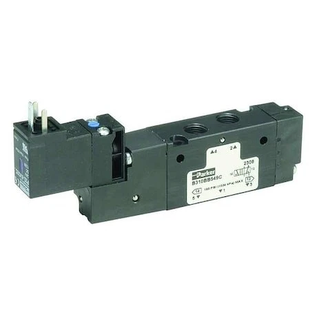 Parker B612bb549a Solenoid Air Control Valve,3/8 In,24Vdc