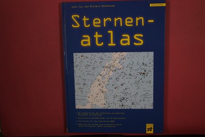 374537 John Cox STERNENATLAS Steiger Verlag Äquinoktium 2000 HC