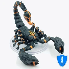 Magma Scorpion - Planar Perils #33 Pathfinder Battles D&D Elemental Miniature