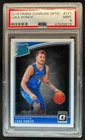 2018-19 Donruss Optic Luka Doncic Rookie RC #177 Mavericks PSA 9