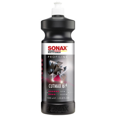 SONAX CutMax 33.8oz Abrasive Cutting Compound for Polishing Paint Surfaces