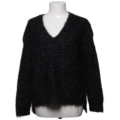 Mauro Grifoni, Strickpullover, Größe: 42, Schwarz/Silber, Polyamid/Wolle #Yye