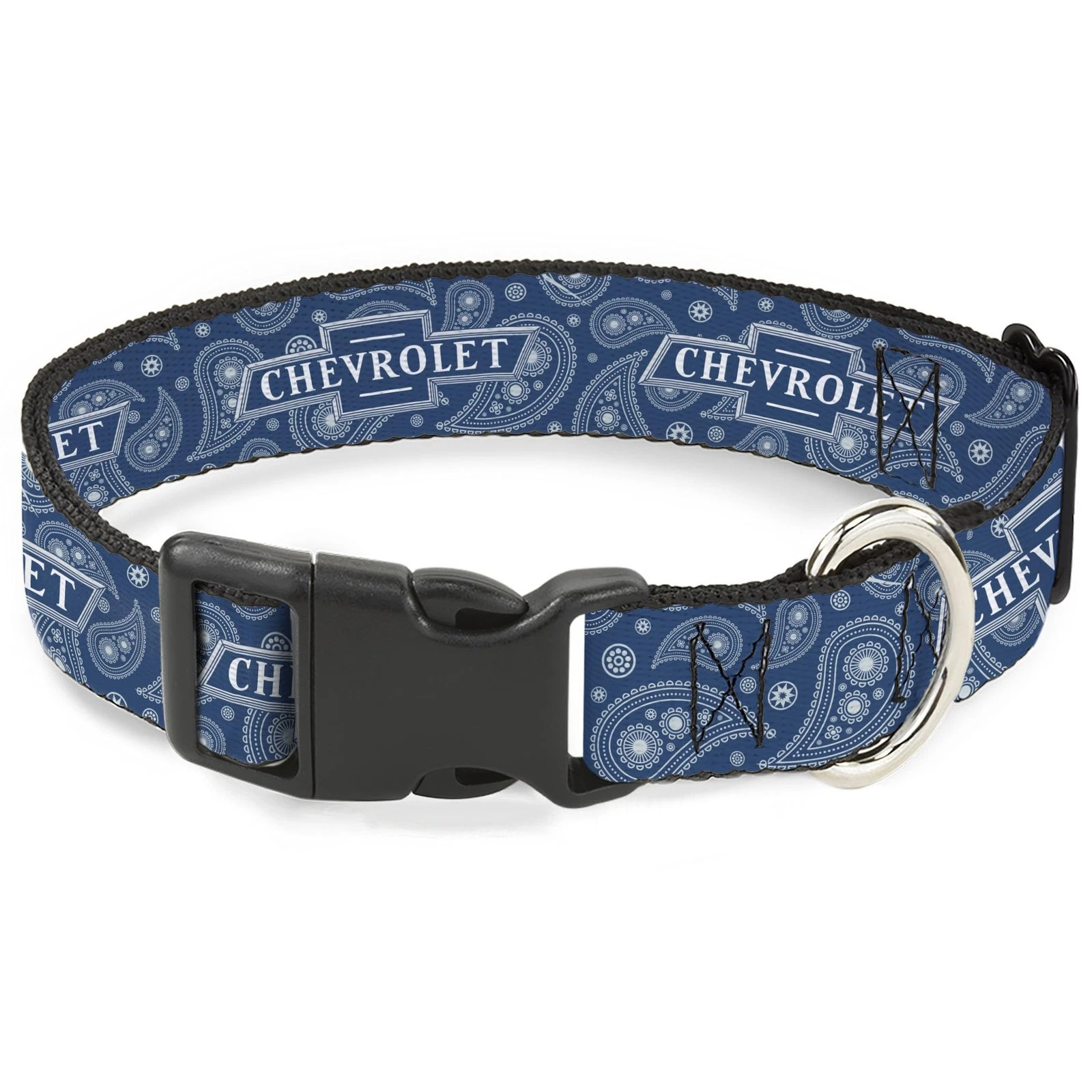 GM General Motors Pet Collar, Dog Collar Plastic Buckle, Chevrolet Bowtie Paisle