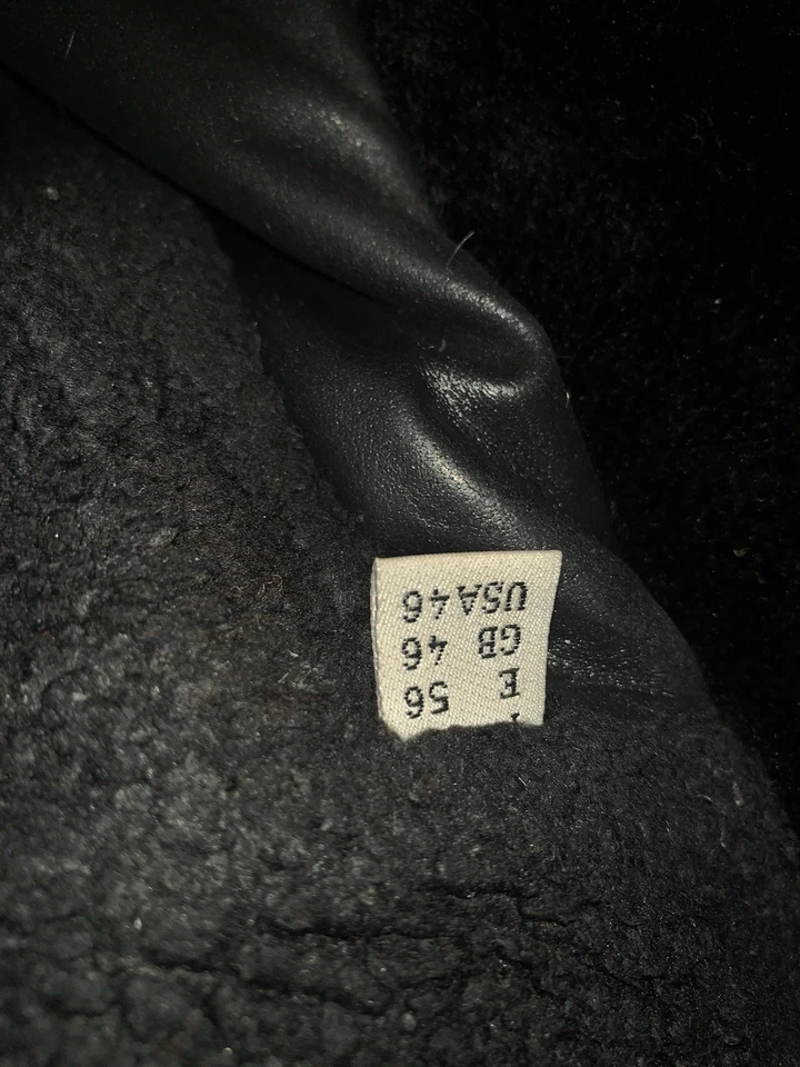 Moschino Cheap & Chic - Chaqueta de Invierno Negra - Hombre - XL - Extra Grande - Piel Sintética Foto 3 de 4