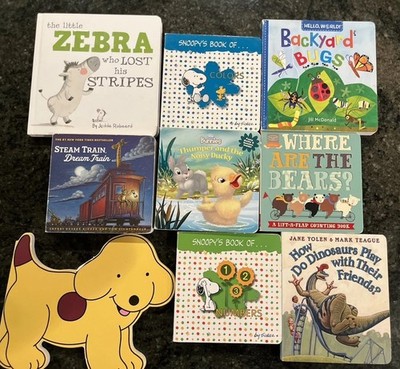 Lot of 10 Board Books for Toddlers