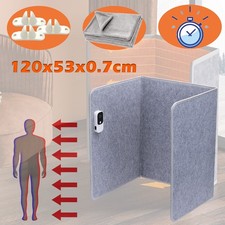 Under Desk Leg Heater Folding Electric Heating Foot Warmer Heated Foot Portable