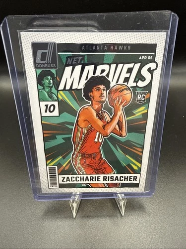 2024-25 Panini Donruss - Net Marvels Zaccharie Risacher #14 (RC)