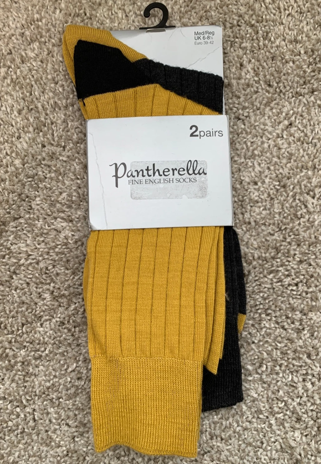 Pantherella Socks 2 Pack | 70% Wool | Made in England | Vintage NWT US 7-9.5