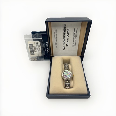 #ad Vintage Women’s Pulsar Watch Mother of Pearl $44.98