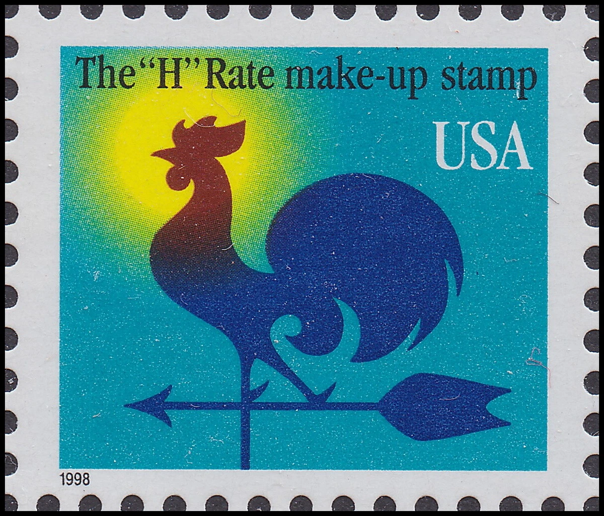 H Rate Makeup Stamp