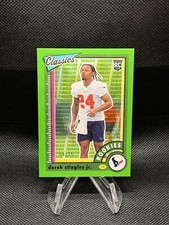 2021 Classics H2 Base Green #194 derek stingley Jr. /25 SSP🔥💎