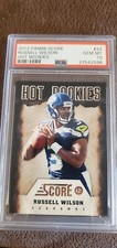 2012 PANINI SCORE RUSSELL WILSON  #22 FUTURE HOF ROOKIE RC  PSA 10 GEM MINT RARE