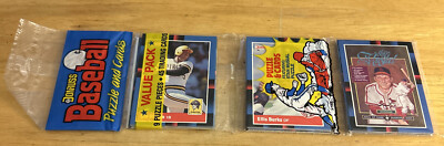 1988 Rack Pack Sid Bream Pirates Ellis Burks Rookie Red Sox Stan Musial HOF DK
