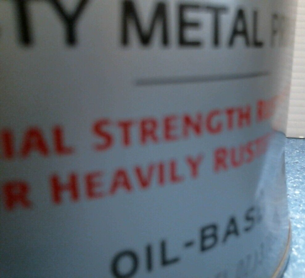 Rust-Oleum Oil-Based Rusty Metal Primer 1 Gal. (242252) FS | eBay