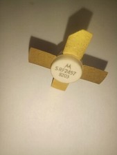 Motorola SRF2457 RF power transistor/NOS/stud mount gold plated leads