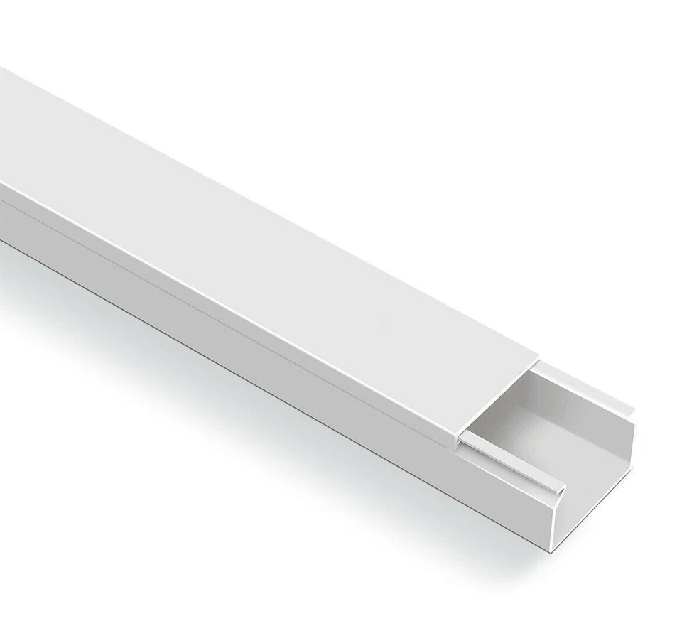 10m Kabelkanal PVC 80x40 mm Weiß neue Ware VDE - Bild 1 von 1