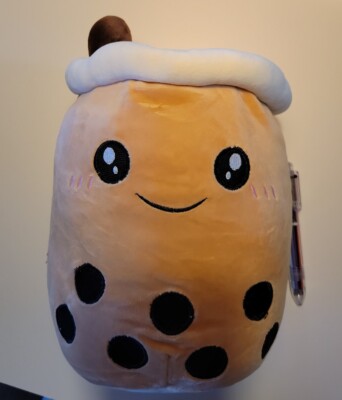 Brown Bubble Milk Tea Boba Plush 35cm 13.8 inches US seller New!! SQUISHY 