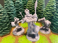 Heroscape Icewind Scourge Moltenclaws's Invasion Frost Giant Master Hunt Troll**